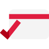 Icon showing credit card