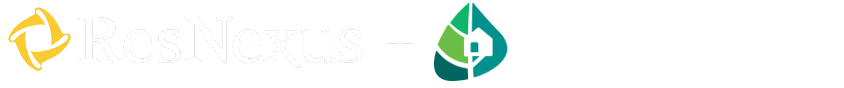 Logos for ResNexus and Glamping Hub