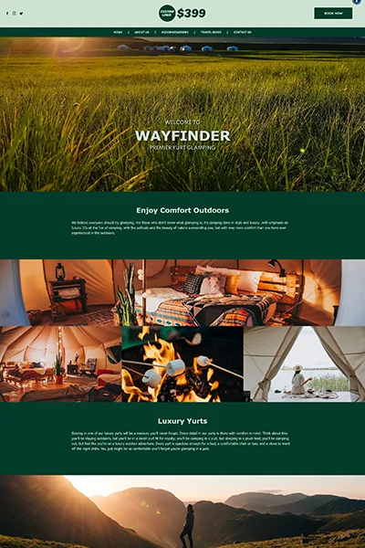 Wayfinder-Glamping-Template