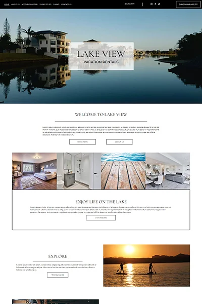 Lake-View-BnB-Template