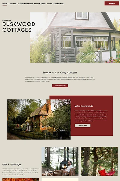 duskwood cottages template